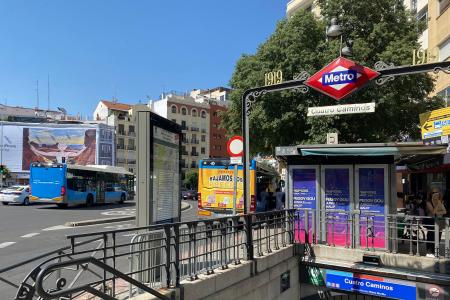 Estudio amueblado muy cerca de Cuatro Caminos.