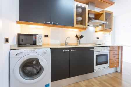 Luminoso piso de alquiler mensual en Gràcia