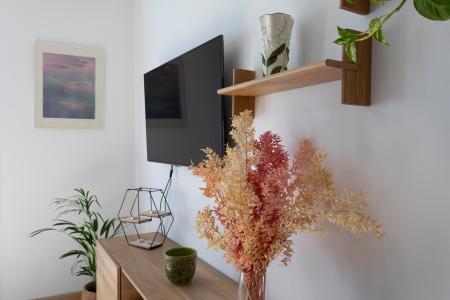 Apartamento en alquiler temporal con dos habitaciones dobles y balcón en Les Corts