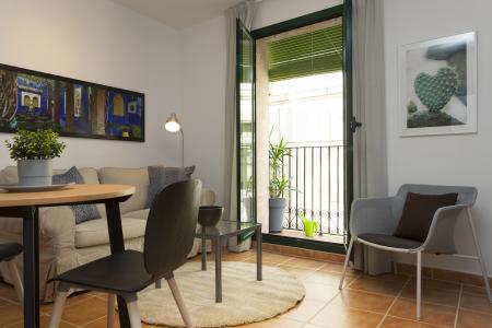 Piso amueblado y equipado en alquiler en Barcelona