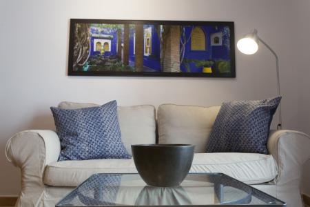 Piso amueblado y equipado en alquiler en Barcelona