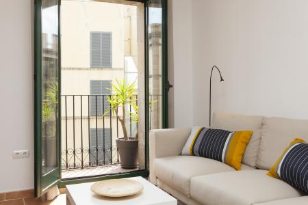 Appartamento con due stanze da letto matrimoniali nel Raval