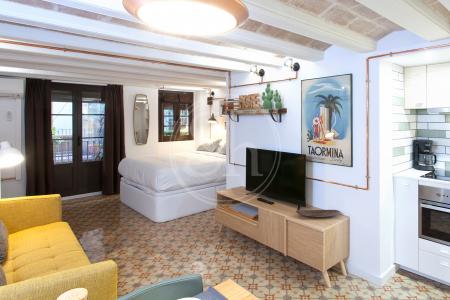 Monolocale con una stanza da letto in affitto in via Vidreria