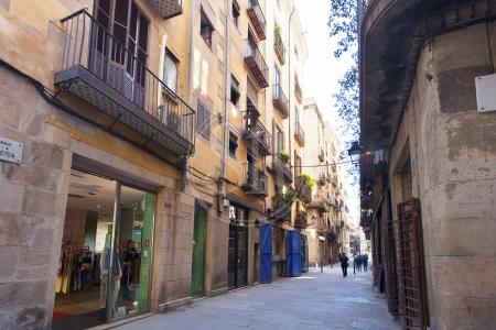 Monolocale con una stanza da letto in affitto in via Vidreria