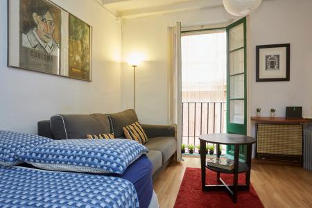 Studio zur Miete in Barcelona Sant Bonaventura - Santa Anna