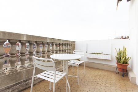 Penthouse te huur in Barcelona Ronda Sant Antoni - Villarroel