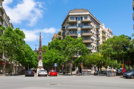 Appartement te Korte termijn huren in Barcelona Avenida Gaudi - Còrsega (until 20 May)
