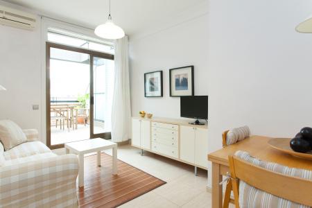 Appartamento con terrazza in affitto vicino alla Avenida Diagonal