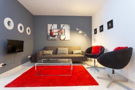 Appartement te huur in Barcelona Quintana - Plaza Real (min 6 Meses)