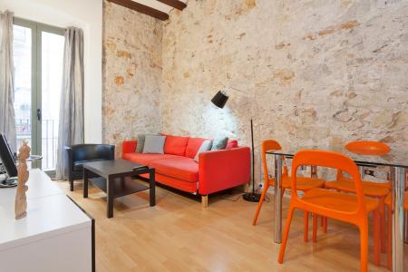 Appartement te huur in Barcelona Guardia - Nou De La Rambla