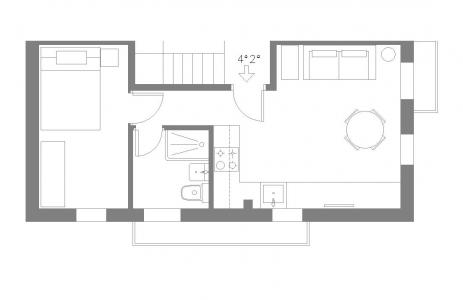 Monolocale in affitto vicino alla spiaggia