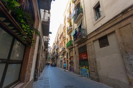Loft con balcón de alquiler en el barrio Raval