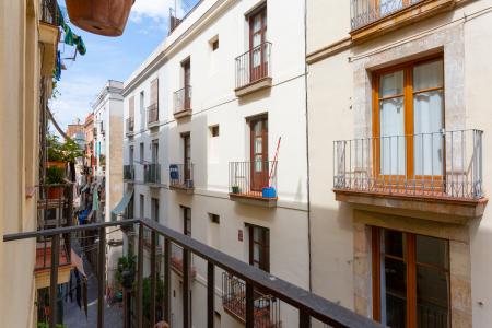 Loft con balcón de alquiler en el barrio Raval