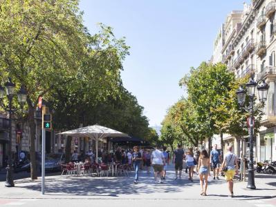 Квартира в Кратковременная аренда в Barcelona Diputacion - Rambla De Catalunya